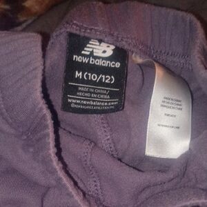 New Balance Lavender Sweat pants With Pockets